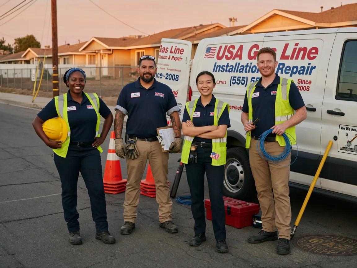 Gas Line Installation company in Ridgeville, IN